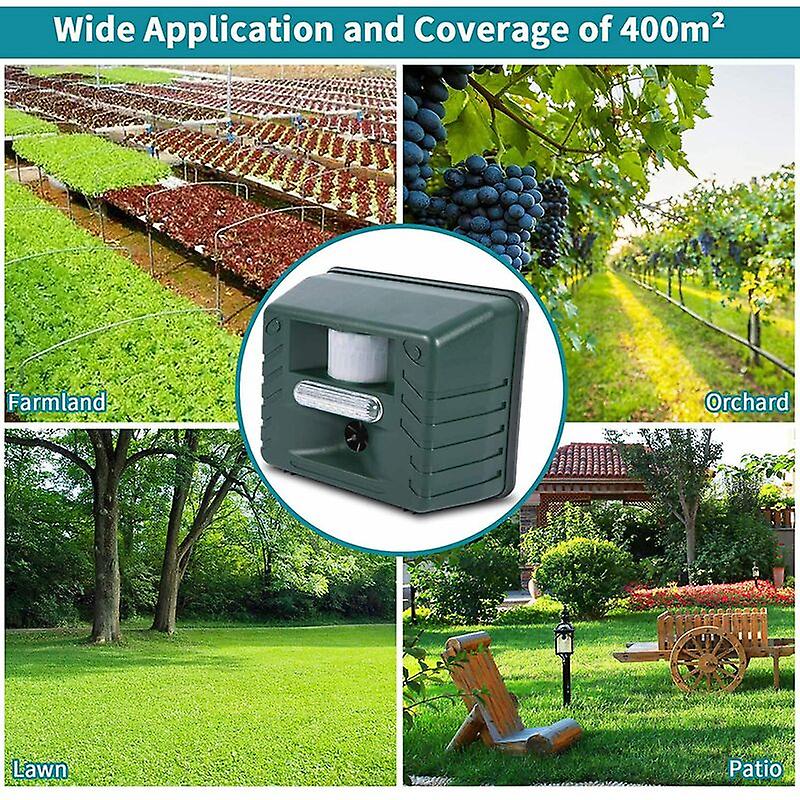 Eco-Friendly Ultrasonic Bird Deterrent for Peaceful Spaces