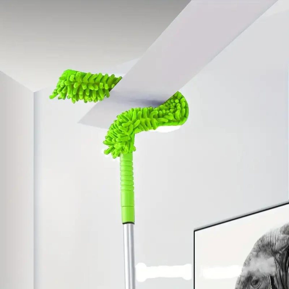 Adjustable High-Reach Microfiber Duster for Ceiling Fans