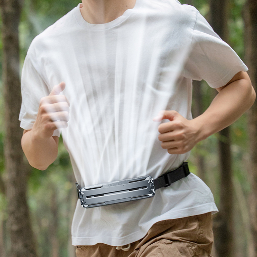 Wearable Waist Cooling Fan for Outdoor Adventures