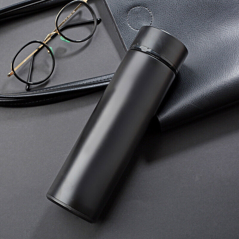 Smart Thermos with LED Temperature Indicator