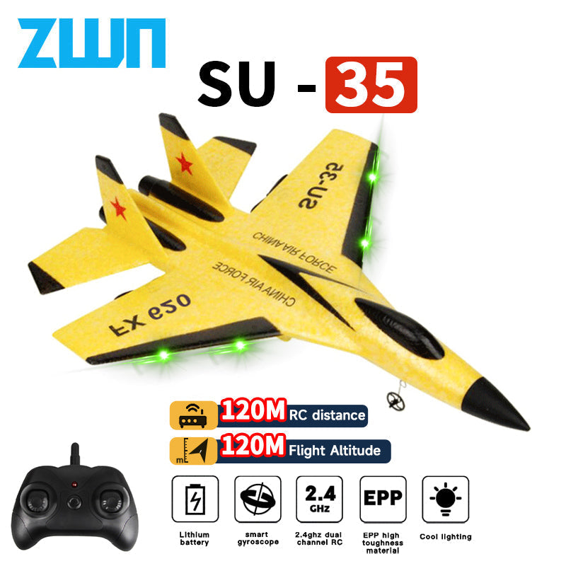 SkyMaster 2.4G LED Light Remote Control Glider Aircraft