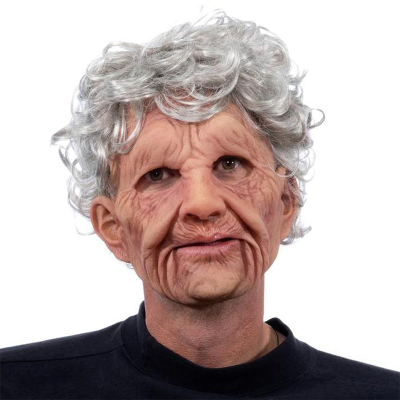 Lifelike Full-Face Latex Mask for Halloween & Cosplay Events