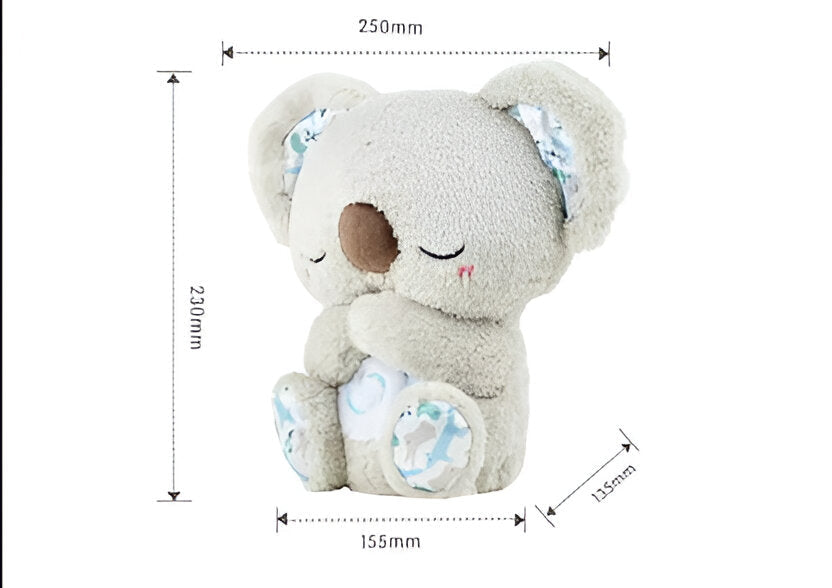 Calm Companion Plush Toy with Soothing Sounds and Lights
