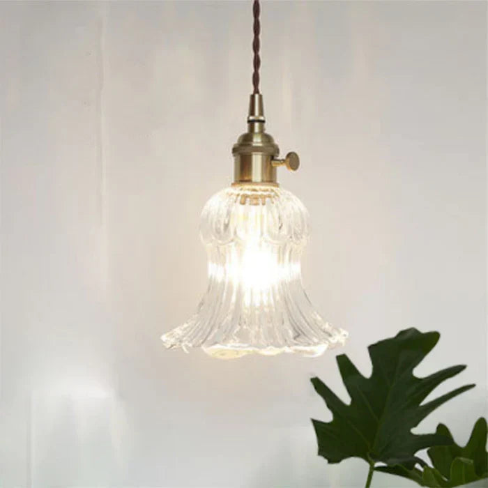 Elegant Glass Hanging Light Fixture
