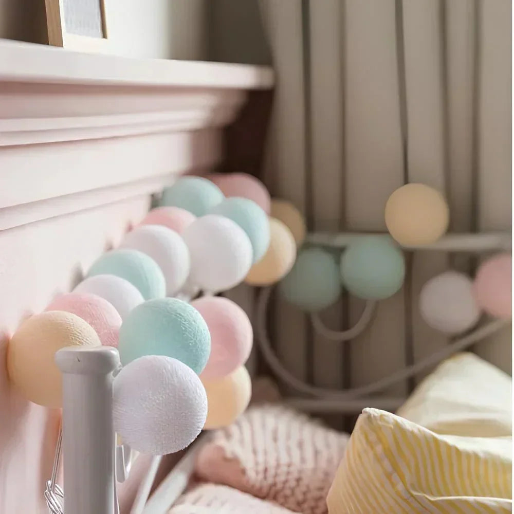 Ball String Lights for Atmospheric Decor