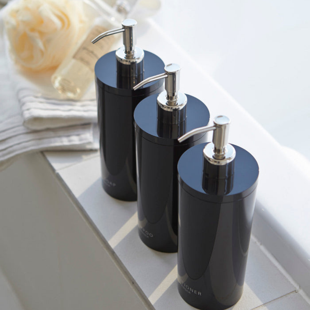 AquaSphere – Circular Shower Dispenser Set for Organized Spaces
