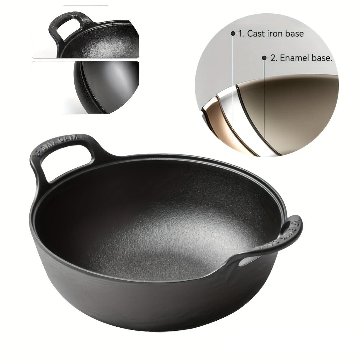 TravelChef – Portable Cast Iron Frying Pan