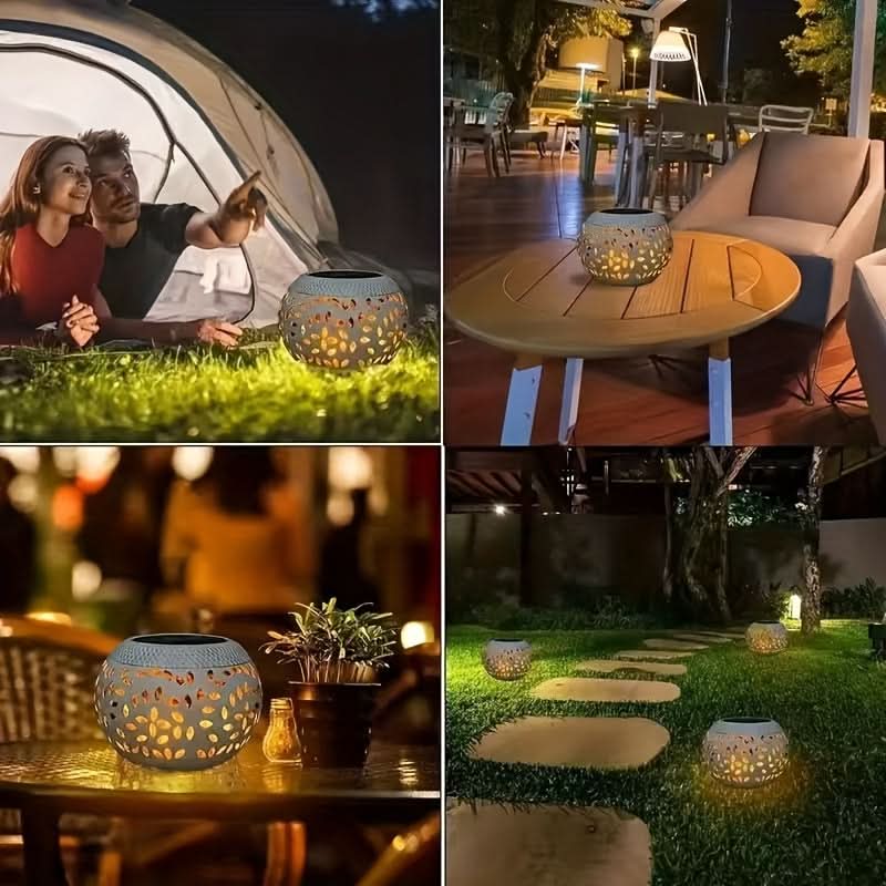RadiantGlow – Solar-Powered Outdoor Table Light