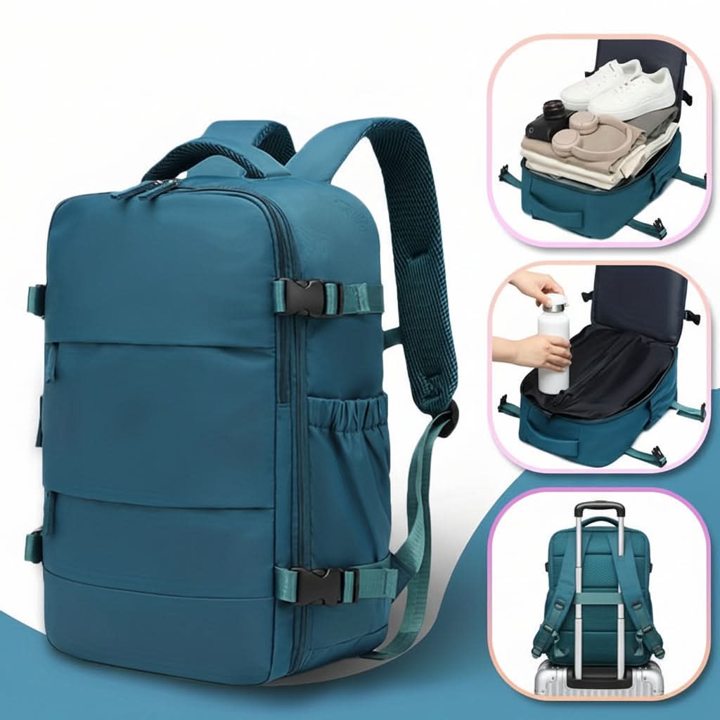 Effortless Travel Compression Backpack Kit