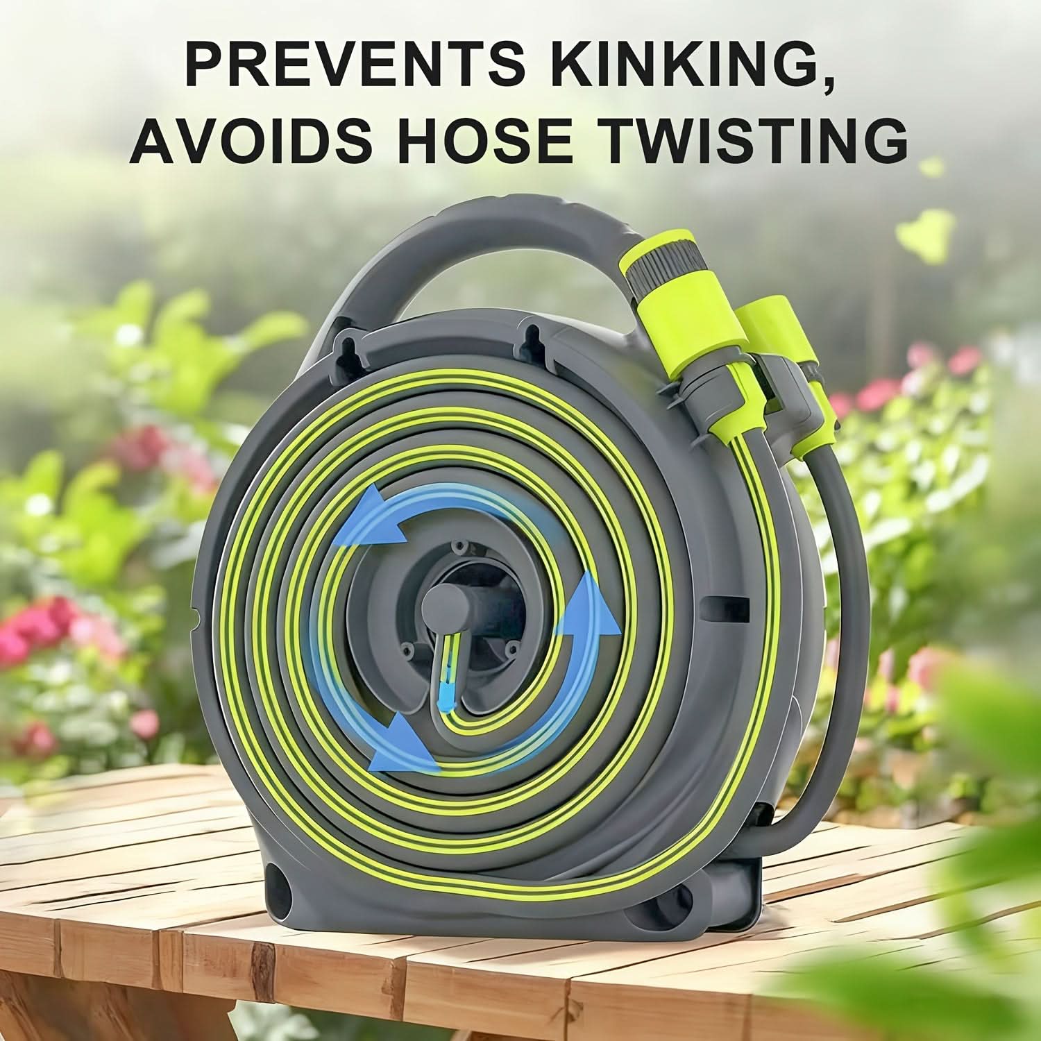 GardenEase – Retractable Water Hose System for Effortless Maintenance