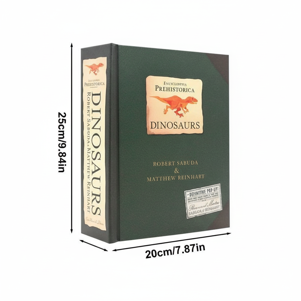 Interactive 3D Dinosaur Adventure Book for All Ages