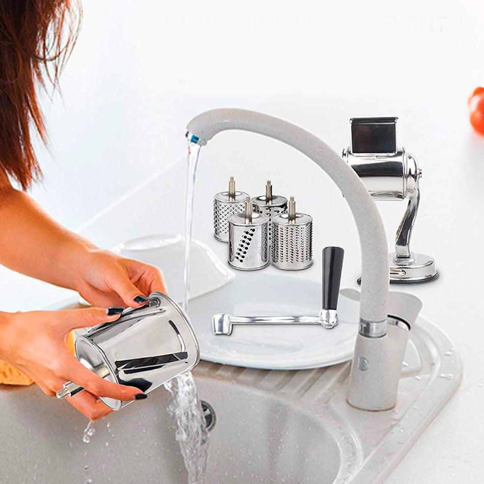 Versatile Kitchen Rotary Grater for Effortless Food Preparation