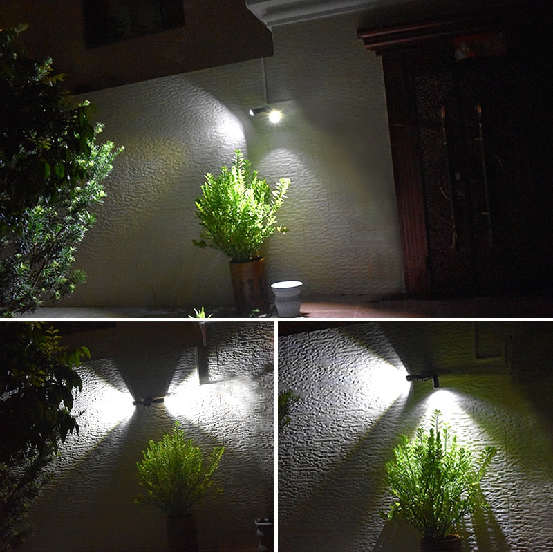Illuminating Solar Motion-Activated LED Lights for Outdoor Spaces