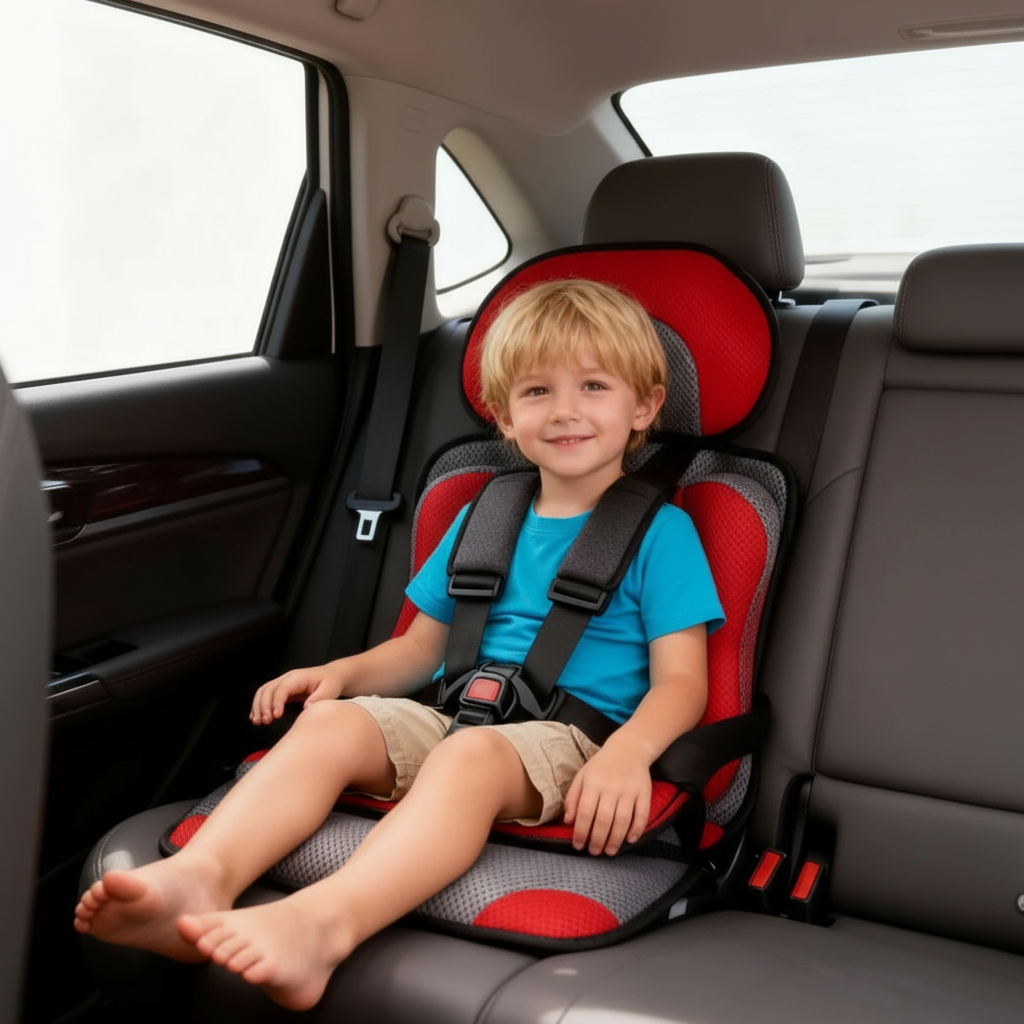 Compact Travel Booster Seat for Kids – Safe & Convenient