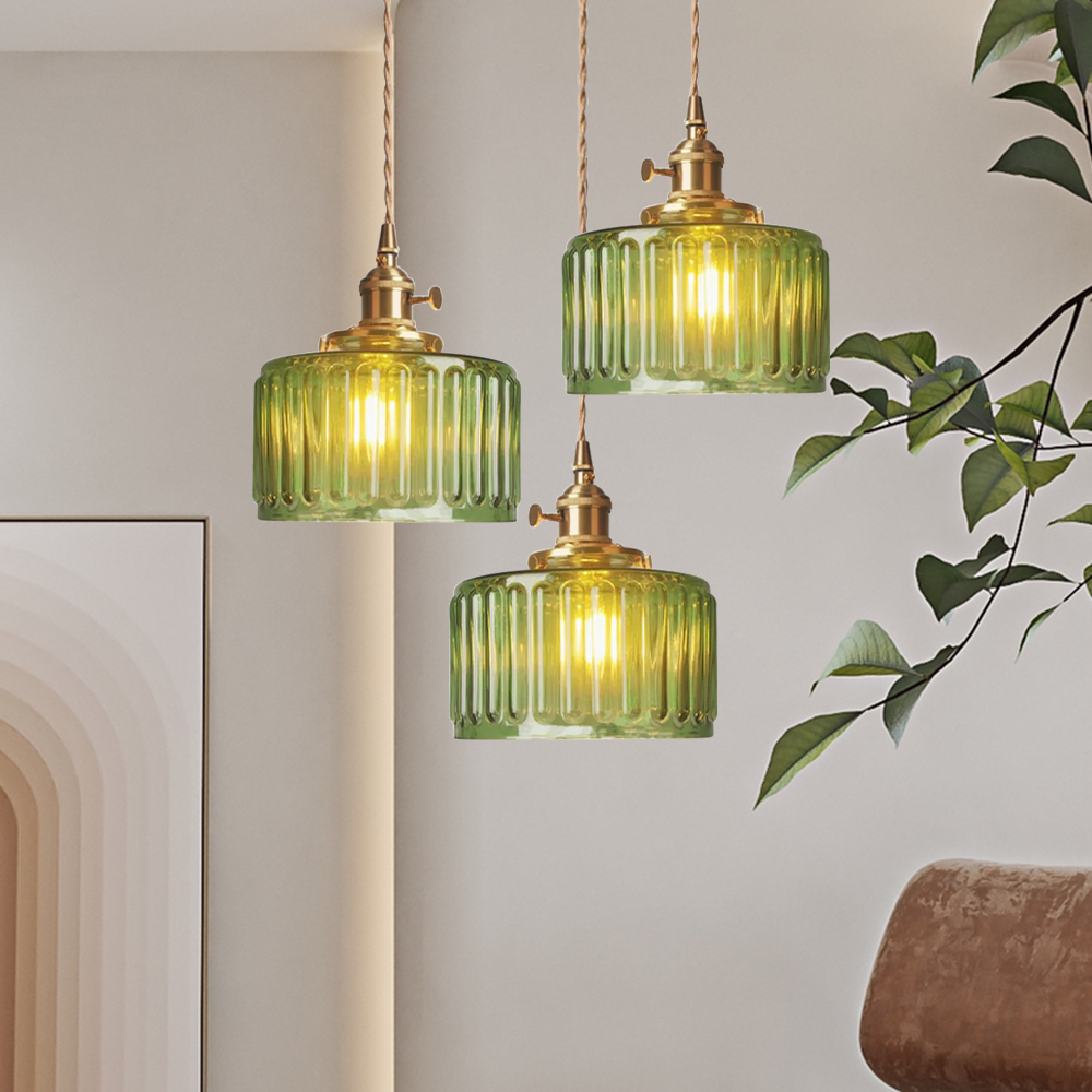 Celestial Vintage Crystal Hanging Light Fixture