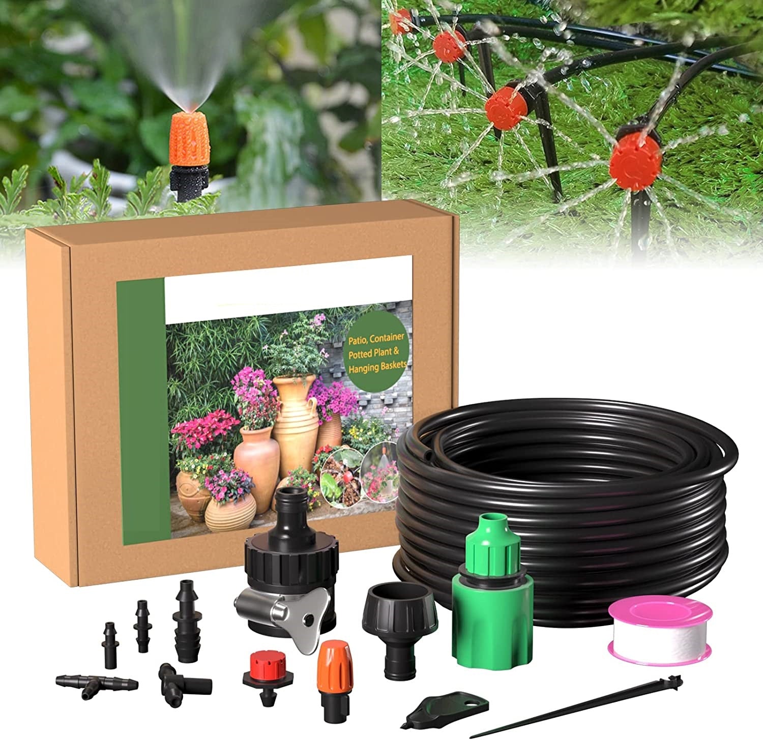 AquaCool Irrigation System for Refreshing Garden Care