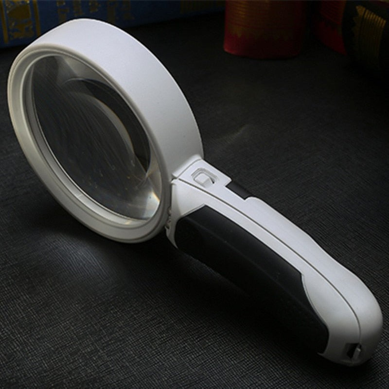 Illuminated Magnifier for Enhanced Reading & Crafts
