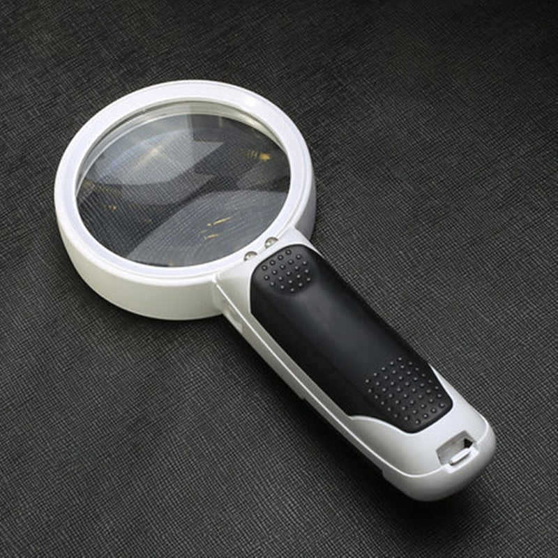Illuminated Magnifier for Enhanced Reading & Crafts