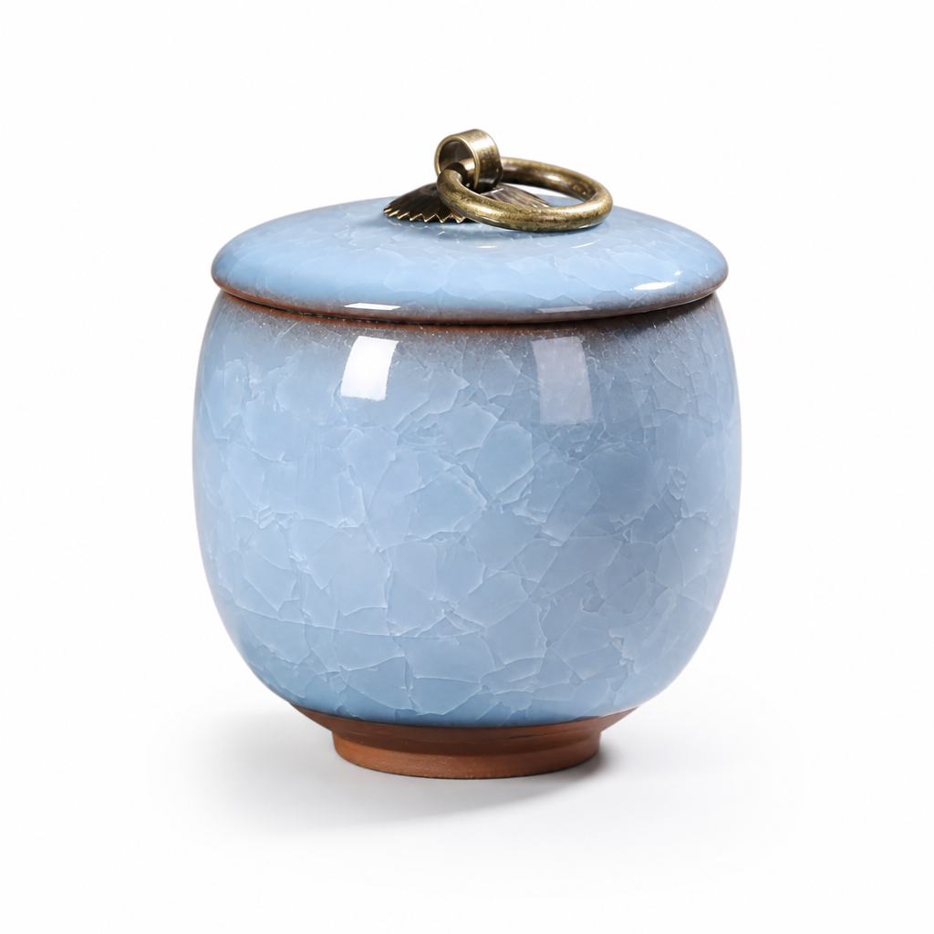 Handmade Ceramic Pet Memorial Urn (For Small Pets)