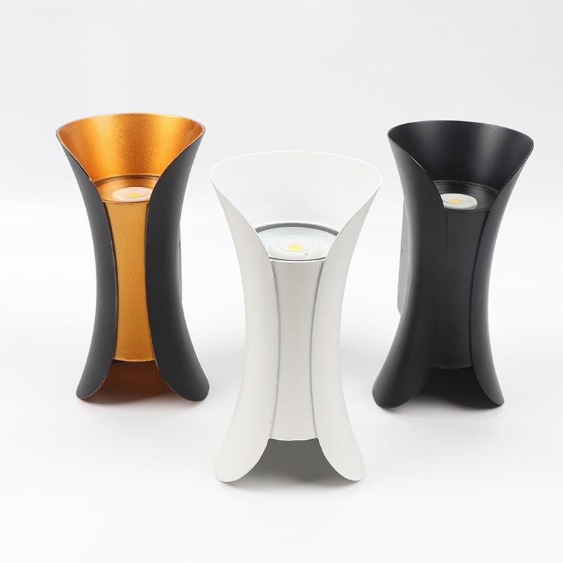 Contemporary LED Exterior Wall Light Fixture