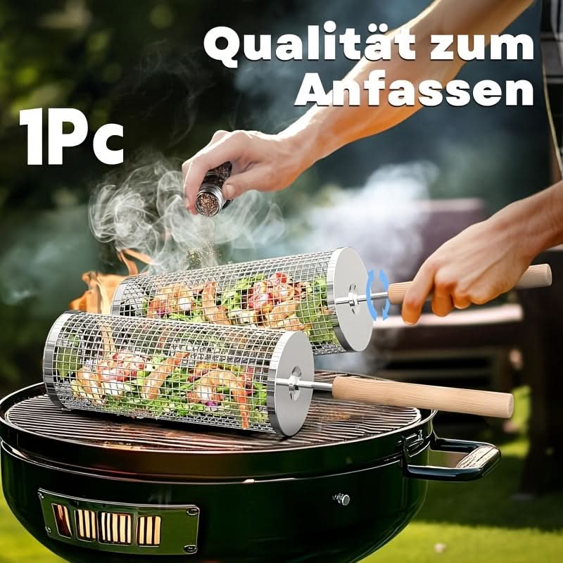 GrillMaster Pro – Versatile Stainless Steel Grill Basket