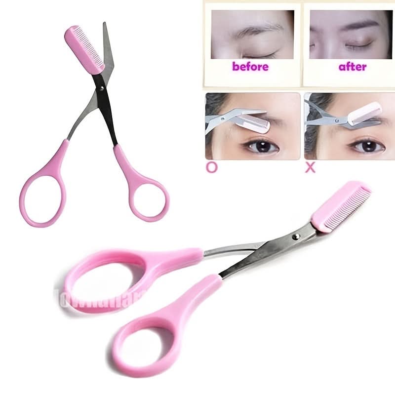 BrowPerfect – Precision Scissors with Mini Comb Trimmer