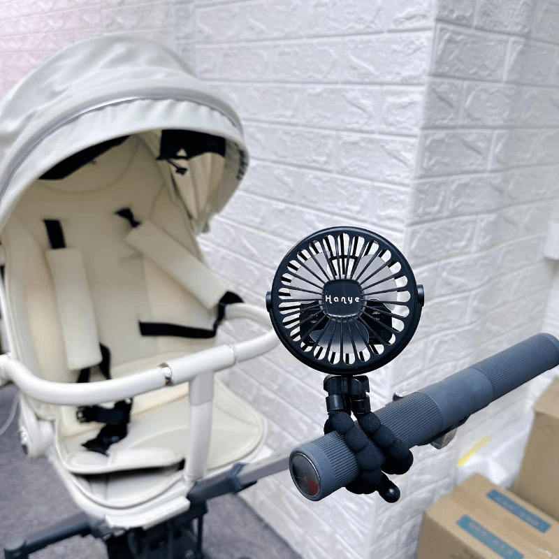 BreezyBuddy – Compact Rechargeable Cooling Fan