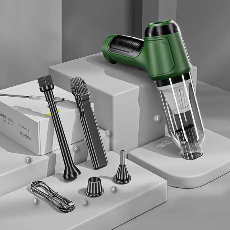 Portable Powerful Car Vacuum Cleaner – Cordless Design