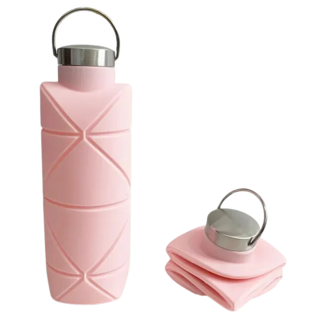 750 ML Collapsible Water Bottle - AquaFold Design