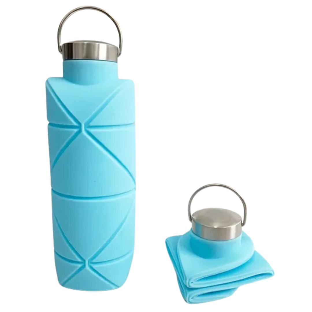 750 ML Collapsible Water Bottle - AquaFold Design