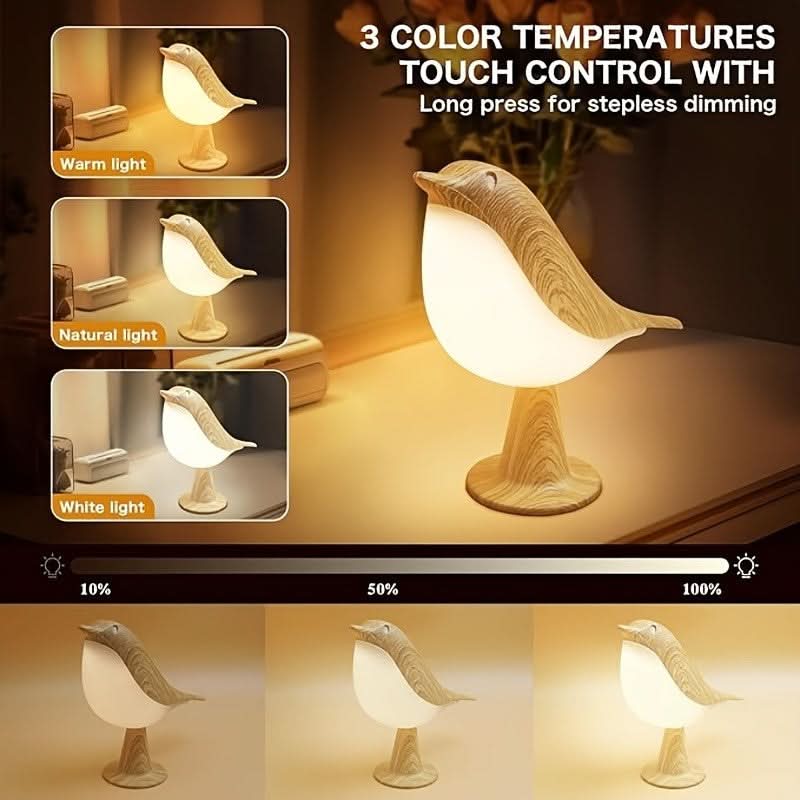 Aviary Glow – Elegant Bird Lamp for Seasonal Home Ambiance