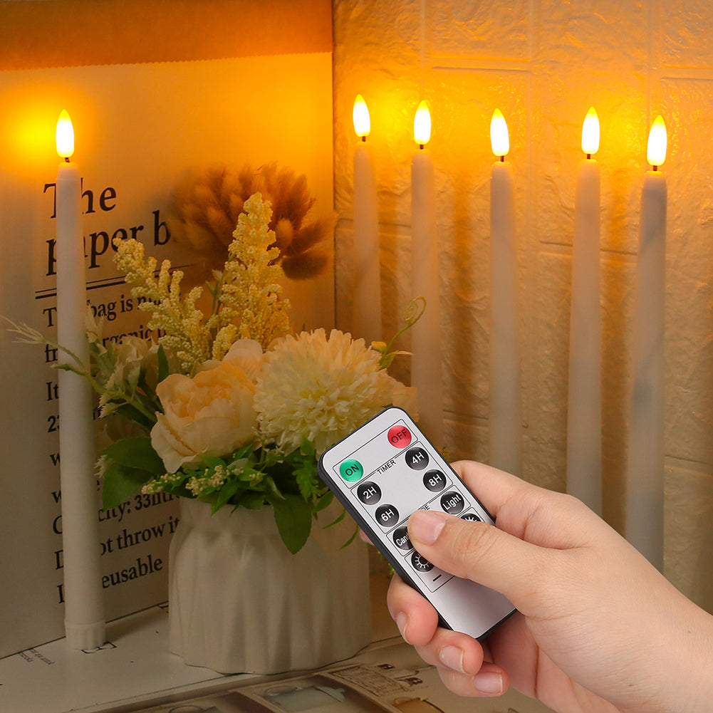 LED Candles for Home Decor - Battery Operated and Flameless
