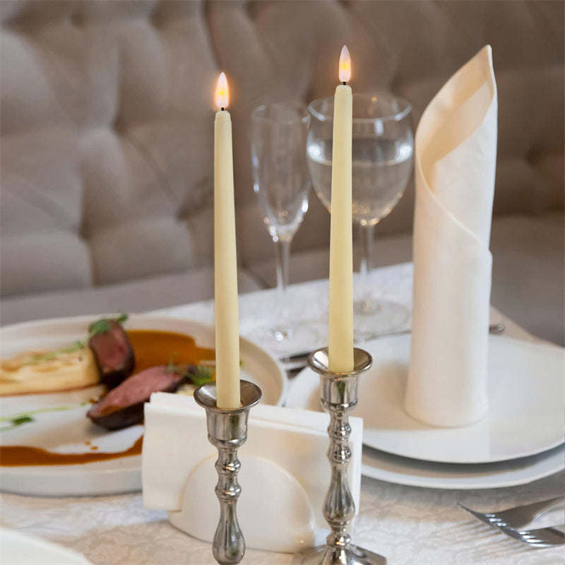 LED Candles for Home Decor - Battery Operated and Flameless