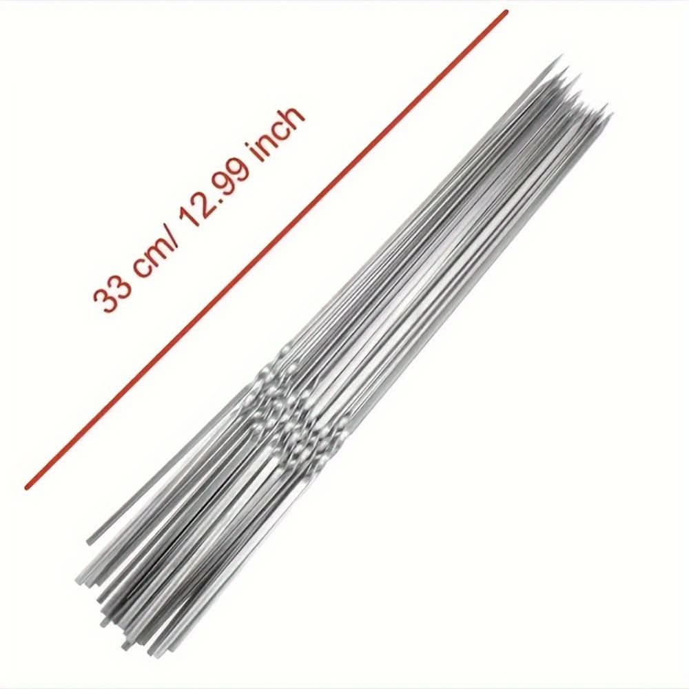 MasterGrill Stainless Steel Skewer Set for Perfect BBQ