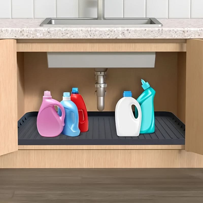 CabinetShield – Durable Under-Sink Protector Mat