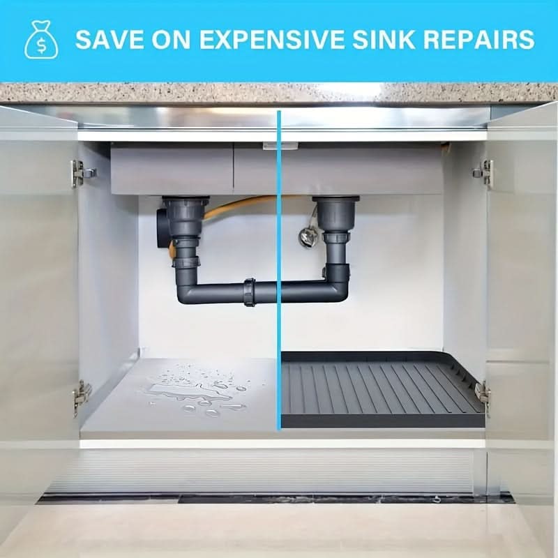 CabinetShield – Durable Under-Sink Protector Mat