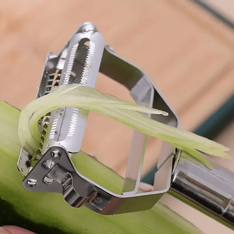 PrecisionPro – Stainless Steel Vegetable Peeler & Slicer