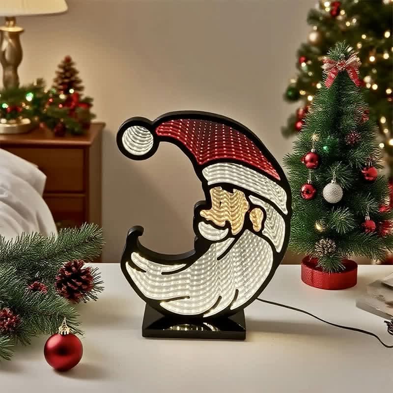 Enchanting Santa Glow Lights for a Festive Home Atmosphere