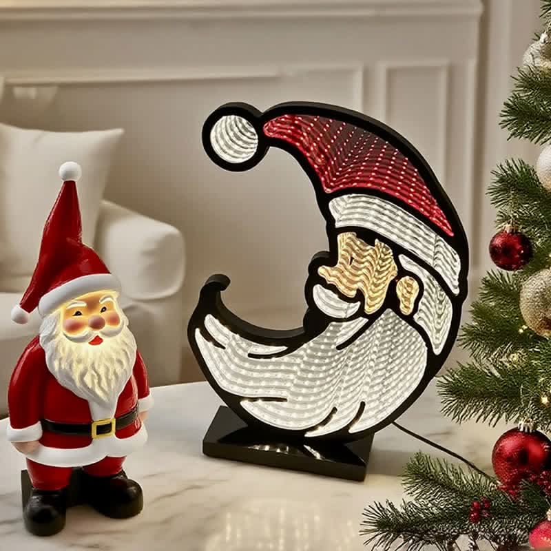 Enchanting Santa Glow Lights for a Festive Home Atmosphere