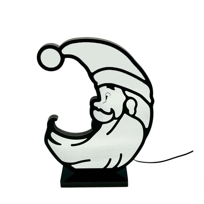 Enchanting Santa Glow Lights for a Festive Home Atmosphere
