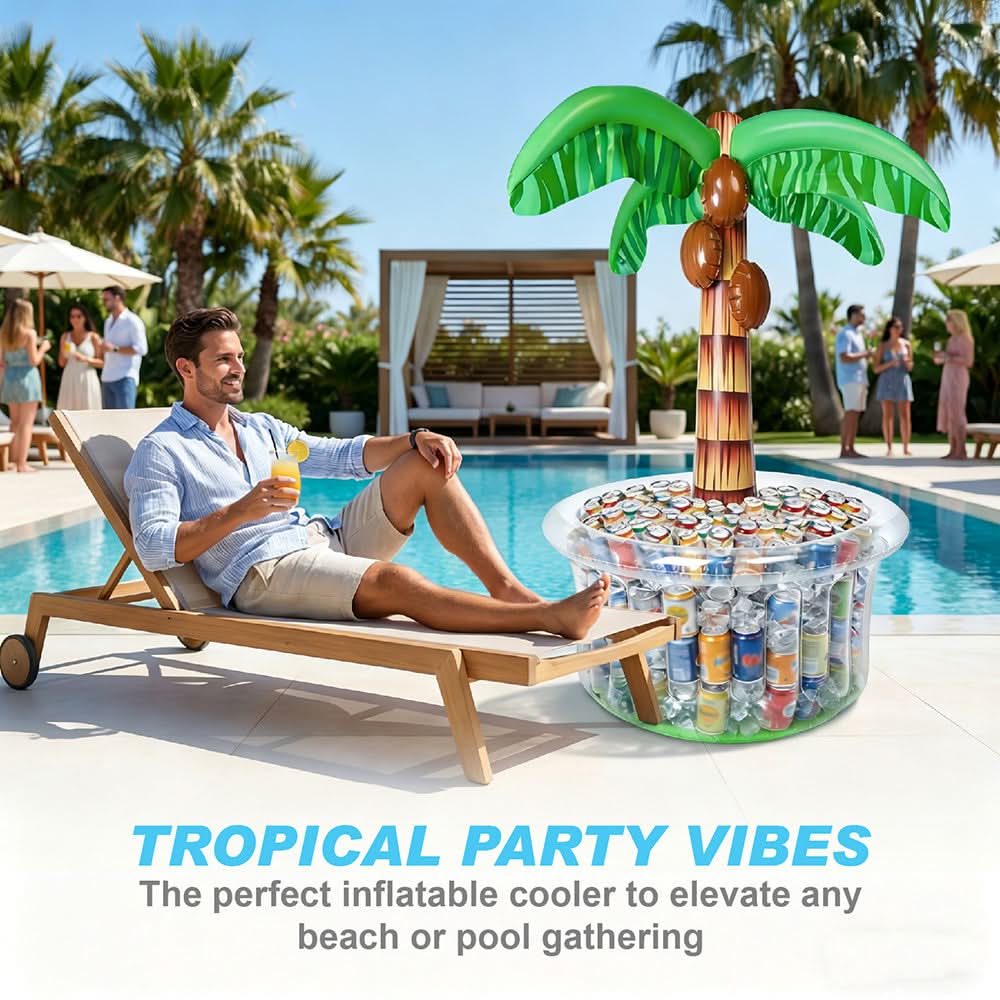 Tropical Oasis Inflatable Drink Chiller