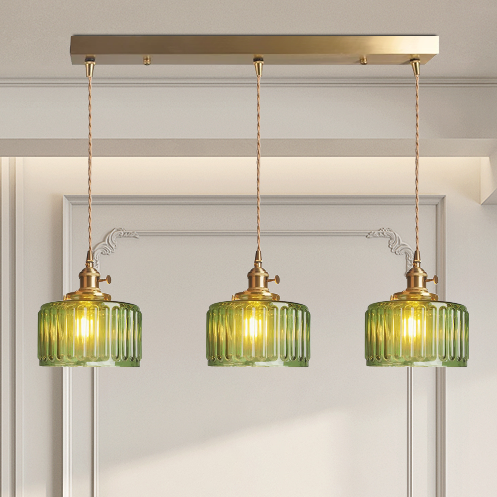 Celestial Vintage Crystal Hanging Light Fixture