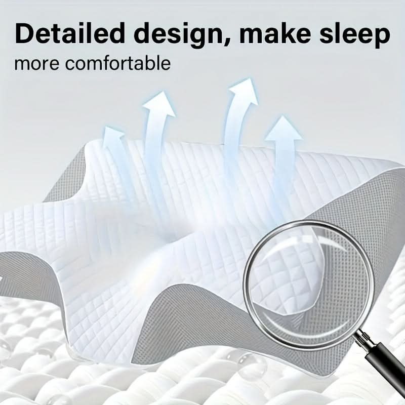 ComfortWave – Ergonomic Contoured Memory Foam Neck Support