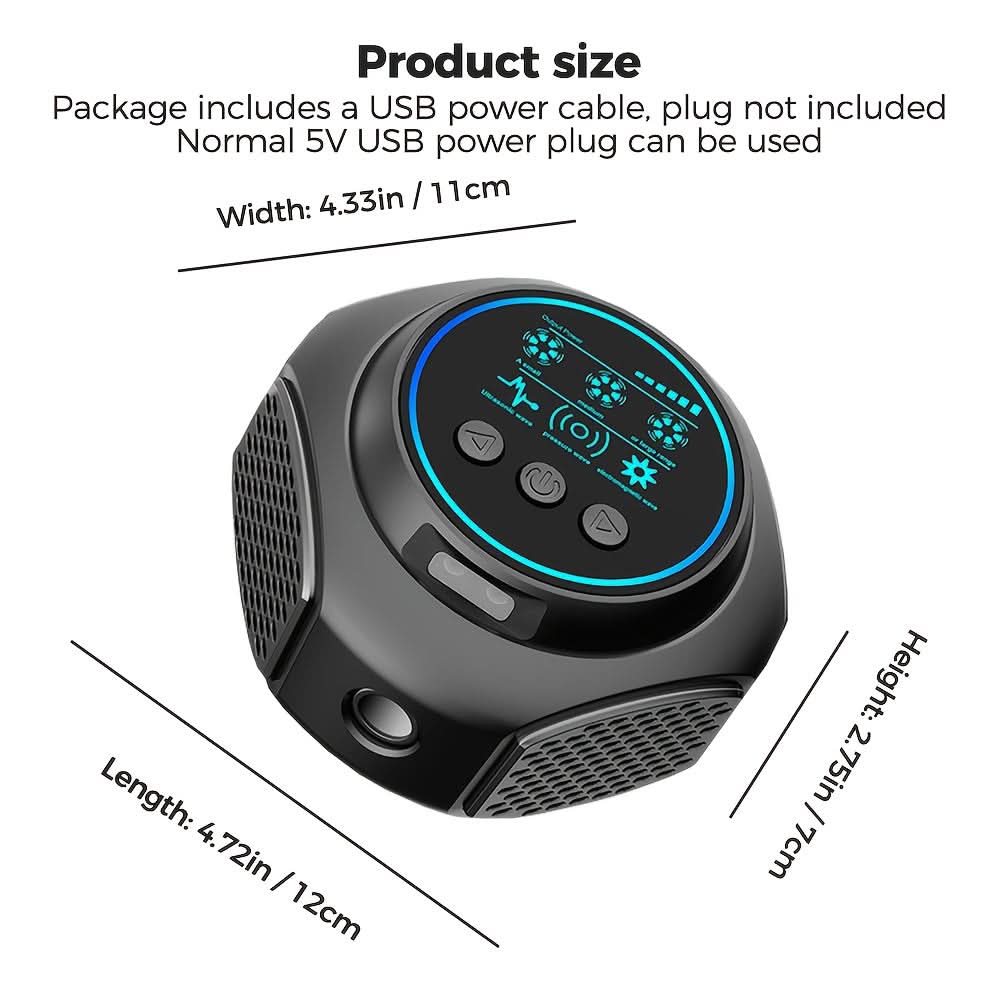 HomeGuard – 360° Ultrasonic Pest Defense for Any Space