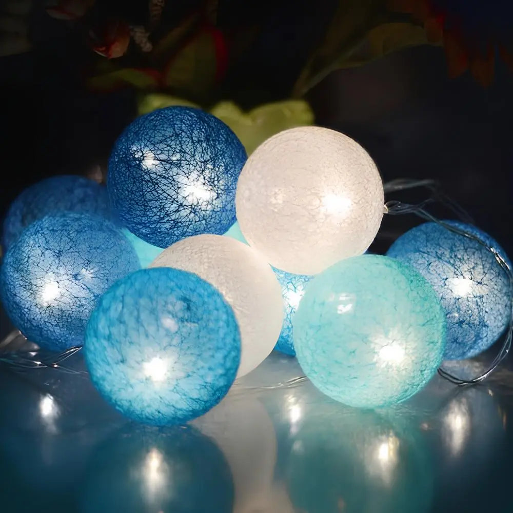 Ball String Lights for Atmospheric Decor