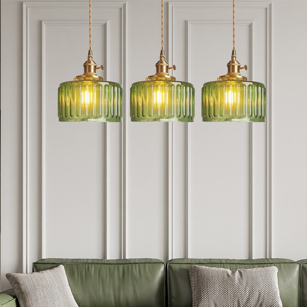 Celestial Vintage Crystal Hanging Light Fixture