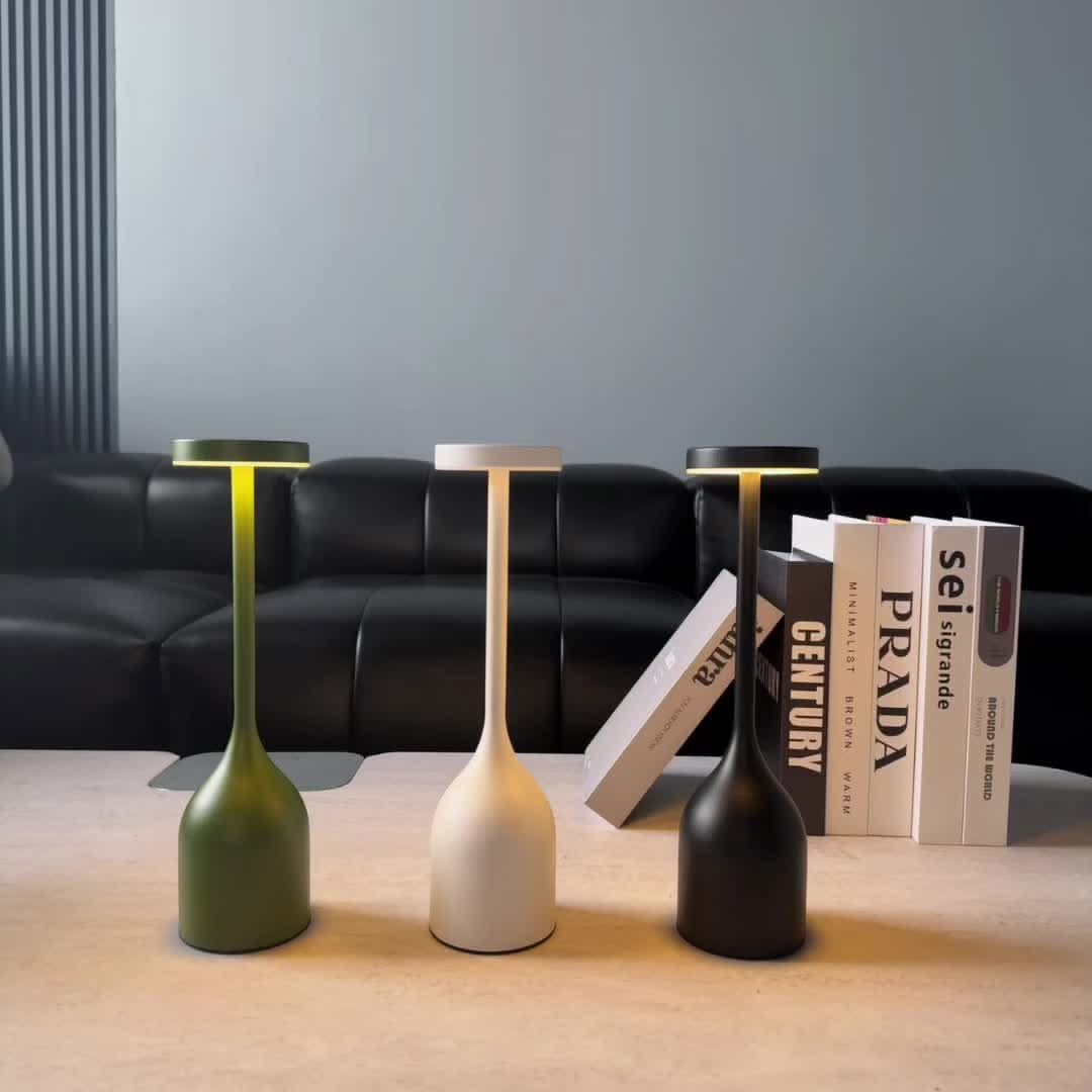 Elysian Light – Rechargeable Table Lamp for Serene Spaces