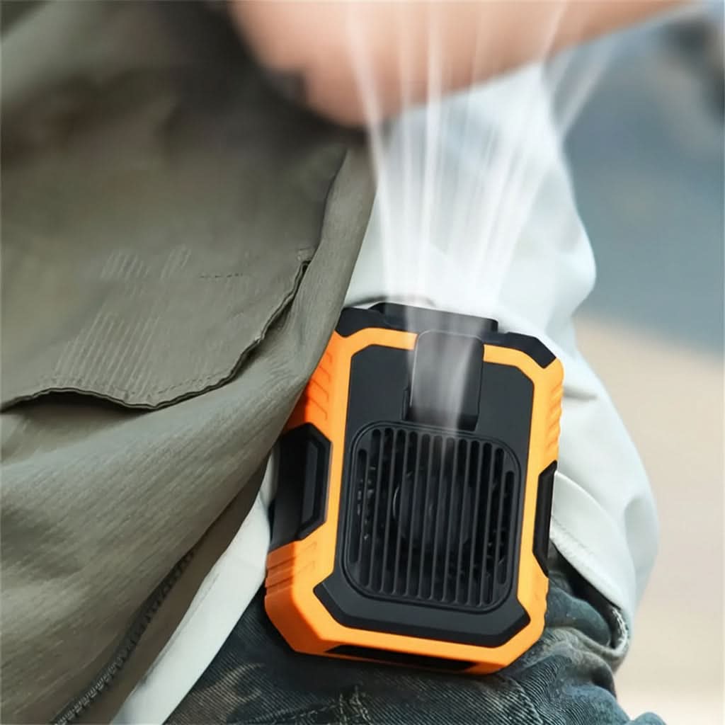 BreezeBuddy – Hands-Free Waist Fan for Ultimate Outdoor Relief