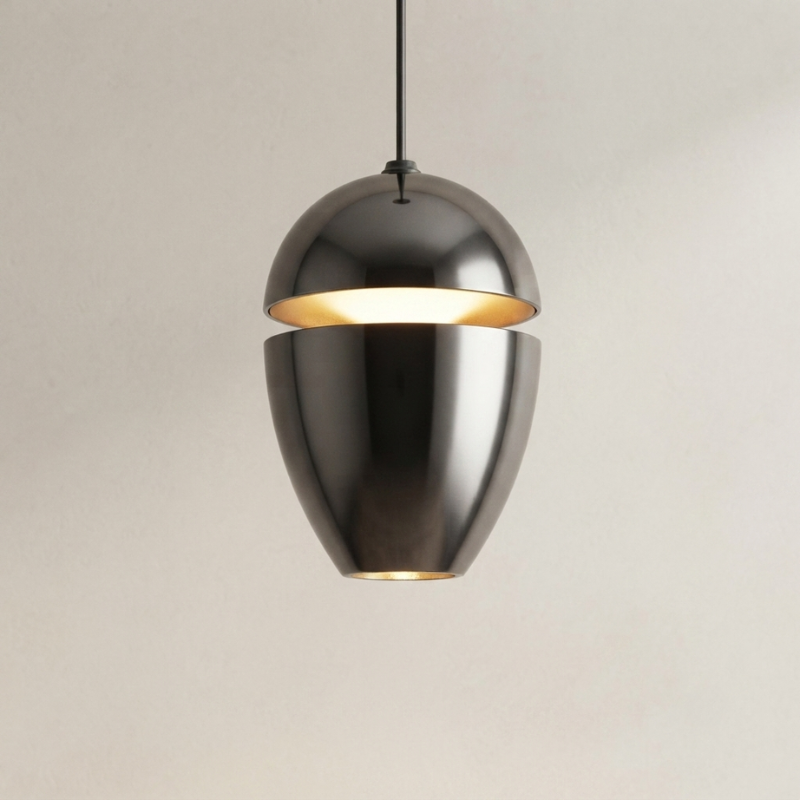 Chic Single-Bulb Ceiling Pendant Light for Stylish Spaces