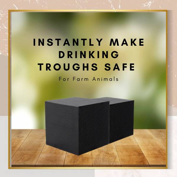 Eco-Friendly Water Purifier Cube for Livestock & Aquatic Life